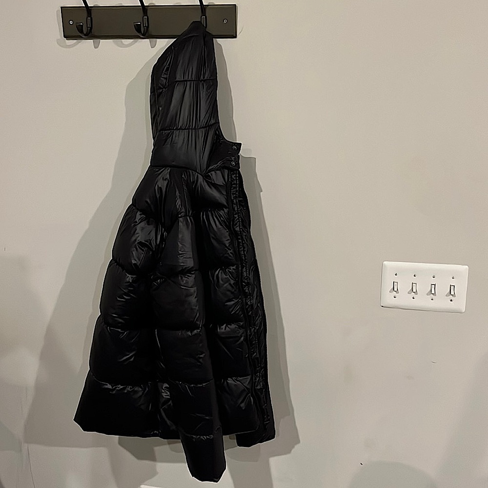 Mens black puffer jacket